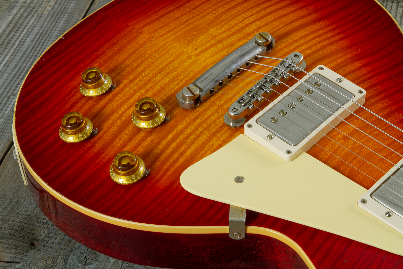 Gibson Custom Shop M2m Les Paul Standard 1959 Reissue 2h Ht Rw #934249 - Murphy Lab Light Aged Factory Burst - Single cut electric guitar - Variation 