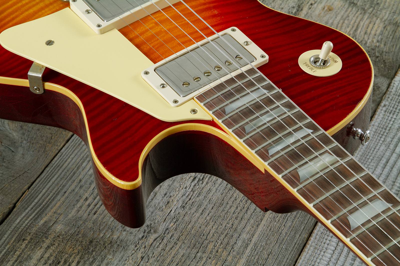 Gibson Custom Shop M2m Les Paul Standard 1959 Reissue 2h Ht Rw #934249 - Murphy Lab Light Aged Factory Burst - Single cut electric guitar - Variation 