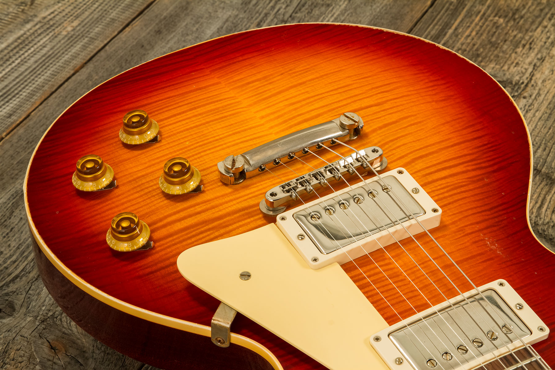 Gibson Custom Shop M2m Les Paul Standard 1959 Reissue 2h Ht Rw #94394 - Murphy Lab Light Aged Factory Burst - Single cut electric guitar - Variation 3