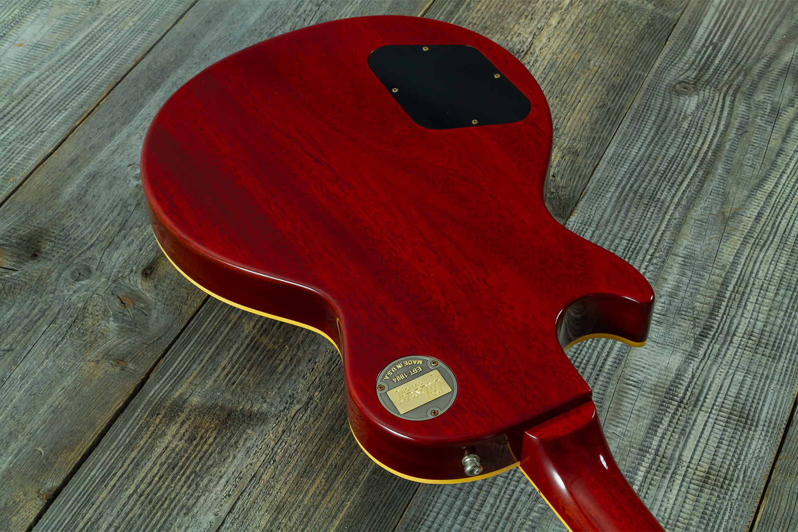 Gibson Custom Shop M2m Slash Les Paul 1958 Standard Proto #2 - Vos Vermillion Burst - Single cut electric guitar - Variation 16