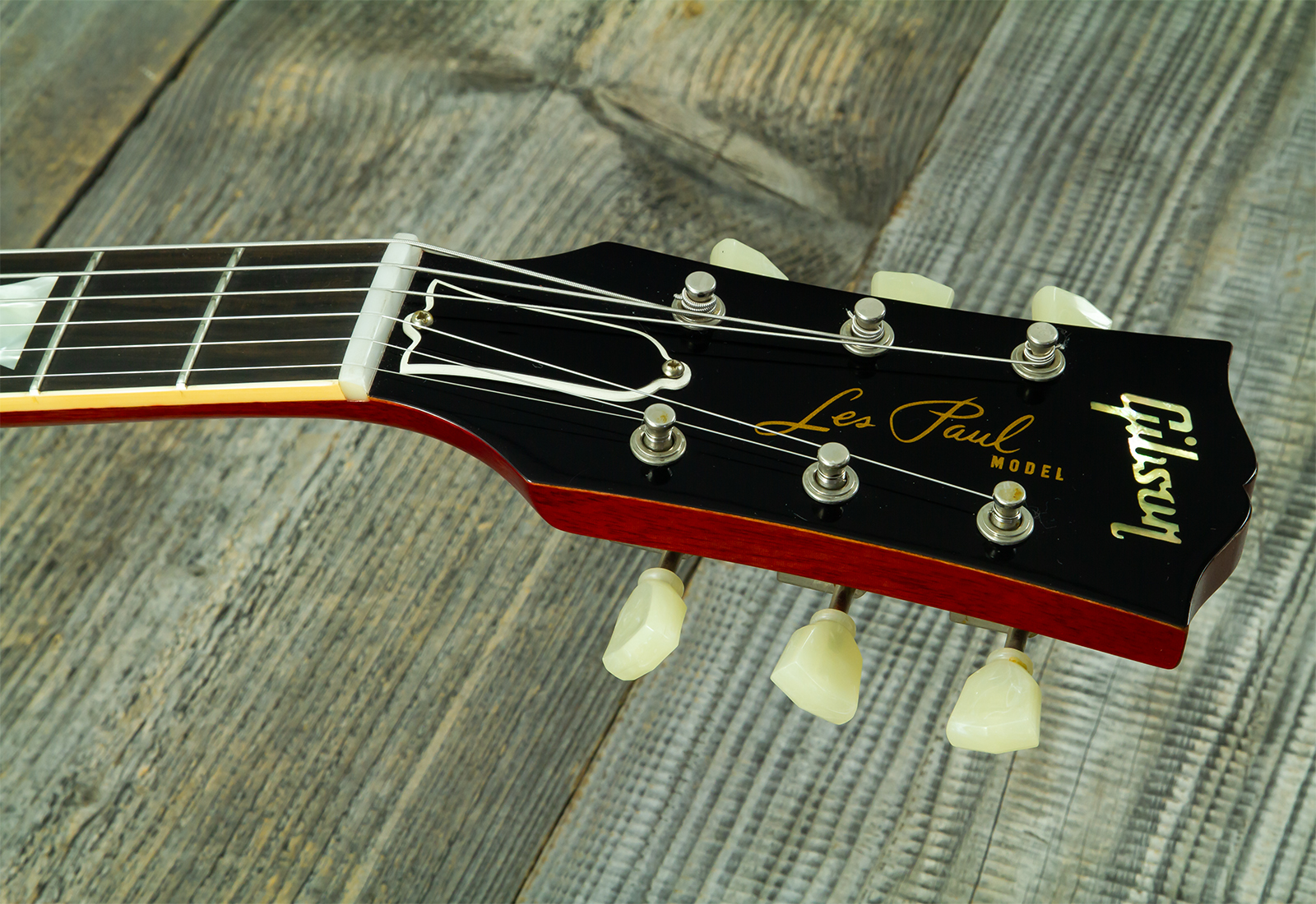 Gibson Custom Shop M2m Slash Les Paul 1958 Standard Proto #2 - Vos Vermillion Burst - Single cut electric guitar - Variation 20