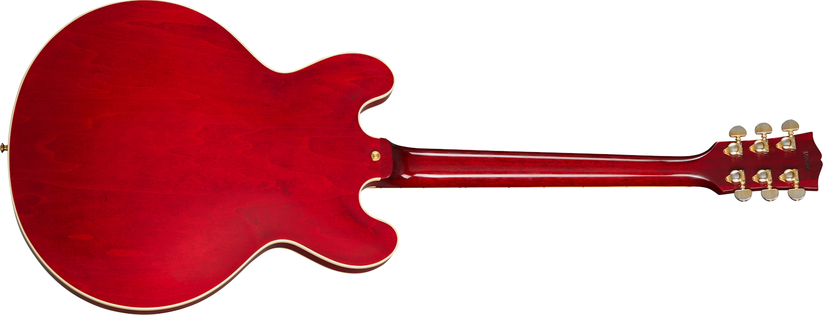 Gibson Custom Shop Marcus King Es345 1962 Sideways Vibrola 2h Trem Rw - Vos Sixties Cherry - Semi-hollow electric guitar - Variation 1