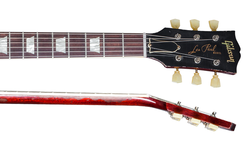 Gibson Custom Shop Mick Ralphs Les Paul Standard 1958 Replica Signature 2h Ht Rw - Aged Ralphs Burst - Single cut electric guitar - Variation 4