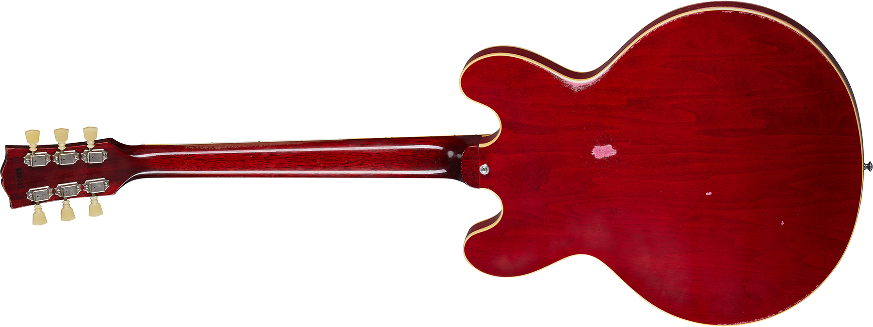 Gibson Custom Shop Murphy Lab Es-335 1961 Reissue 2h Ht Rw - Heavy Aged Sixties Cherry - Semi-hollow electric guitar - Variation 1