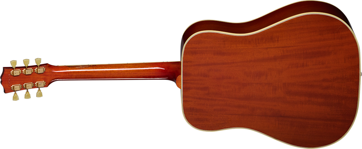 Gibson Custom Shop Murphy Lab Hummingbird 1960 Fixed Bridge Dreadnought Epicea Acajou Rw - Heavy Aged Washed Cherry Sunburst - Folk guitar - Variation
