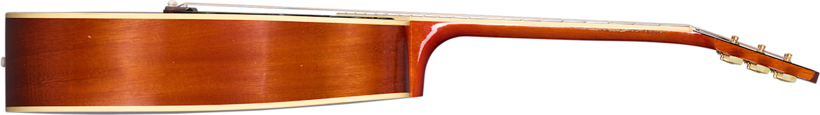 Gibson Custom Shop Murphy Lab Hummingbird 1960 Fixed Bridge Dreadnought Epicea Acajou Rw - Heavy Aged Washed Cherry Sunburst - Folk guitar - Variation