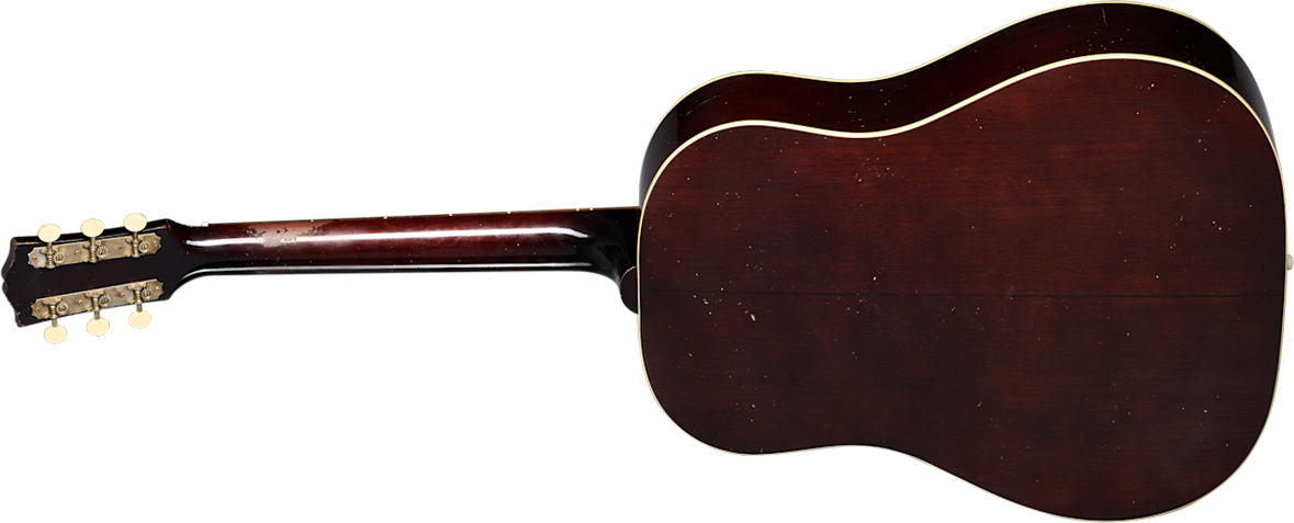 Gibson Custom Shop Murphy Lab J45 1942 Banner Dreadnought Shsc Epicea Acajou Rw - Heavy Aged Vintage Sunburst - Folk guitar - Variation 1