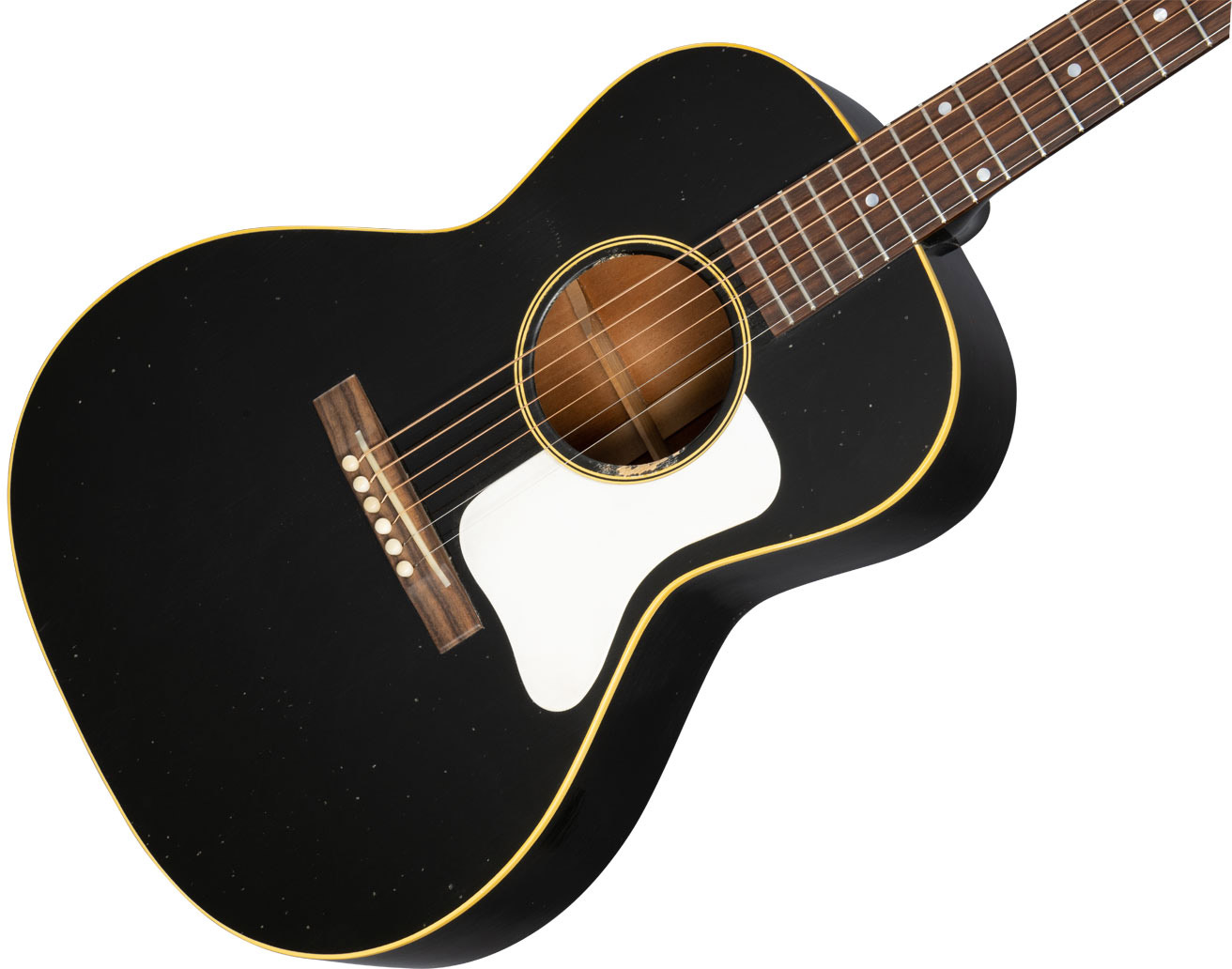 Gibson Custom Shop Murphy Lab L-00 1933 Parlor Epicea Acajou Eb - Ebony Light Aged - Acoustic guitar & electro - Variation 3