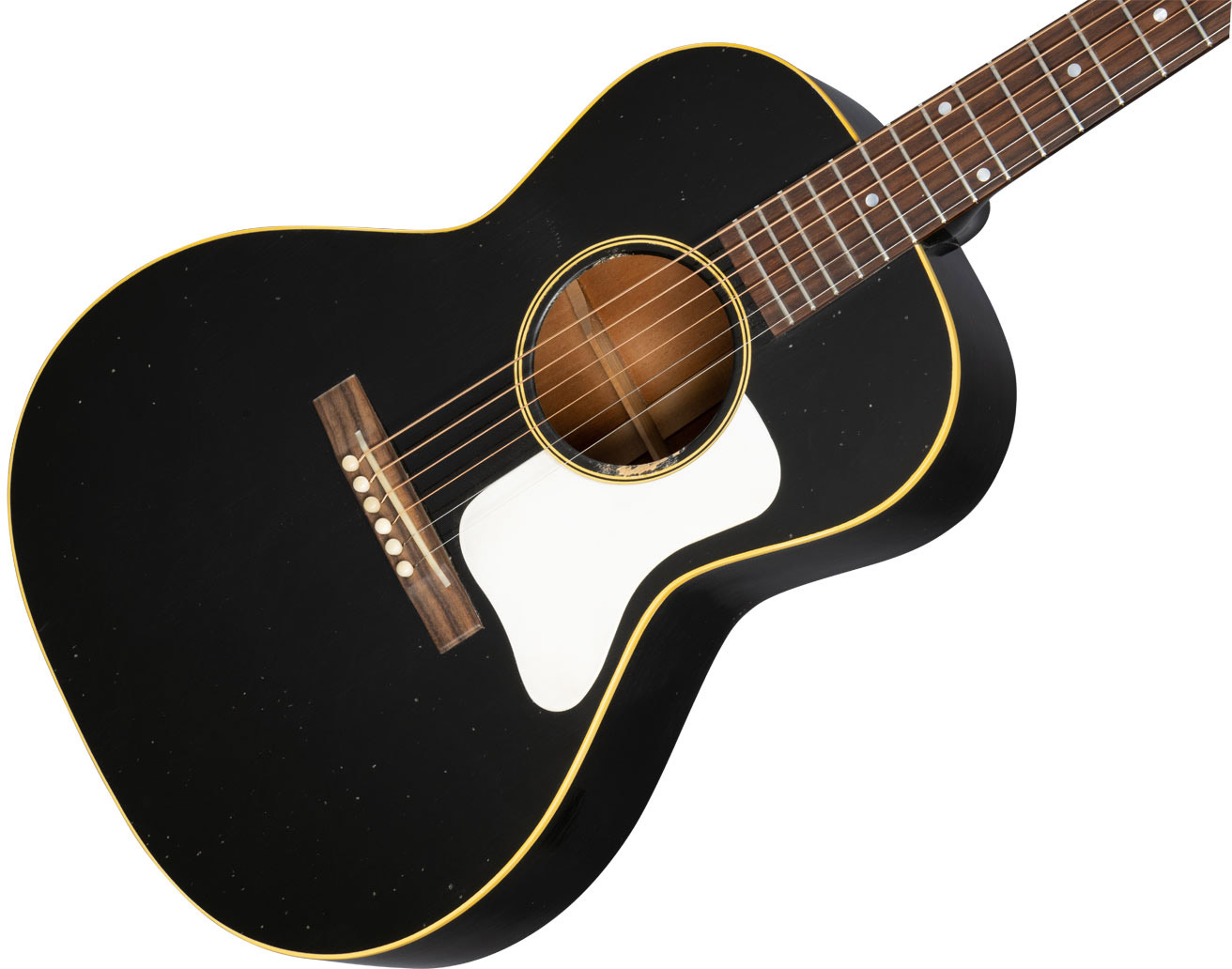 Gibson Custom Shop Murphy Lab L-00 1933 Parlor Epicea Acajou Eb - Ebony Light Aged - Folk guitar - Variation 3