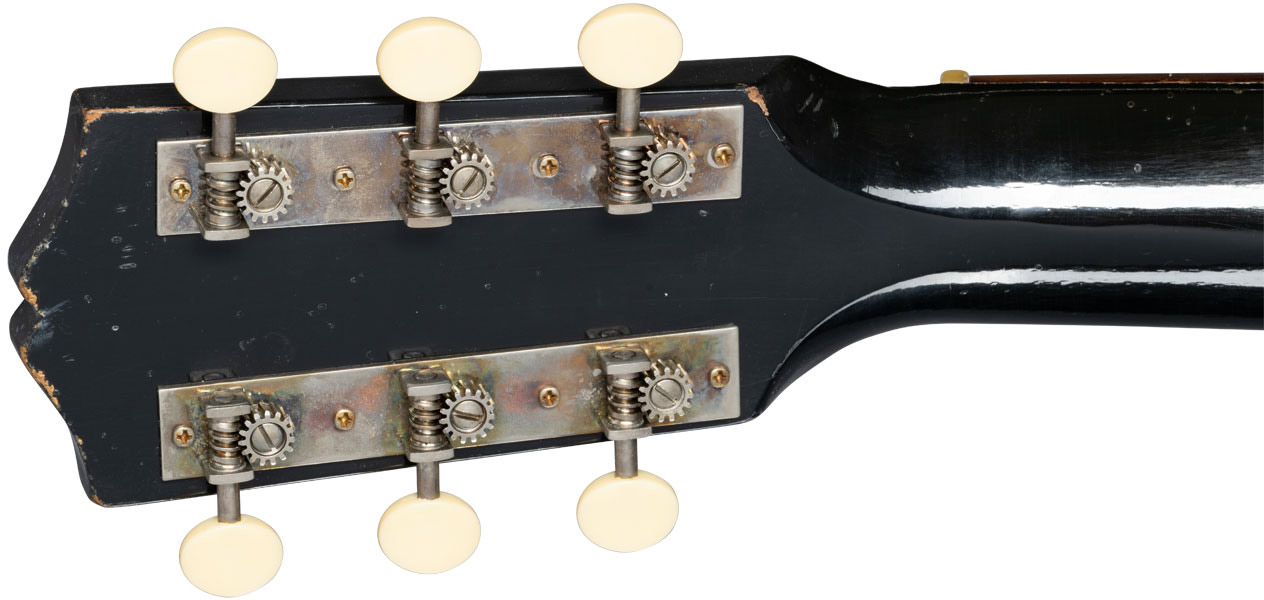 Gibson Custom Shop Murphy Lab L-00 1933 Parlor Epicea Acajou Eb - Ebony Light Aged - Folk guitar - Variation 4