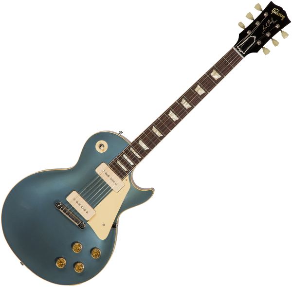 Solid body electric guitar Gibson Custom Shop Murphy Lab 1954 Les Paul Standard #42009 - Antique pelham blue
