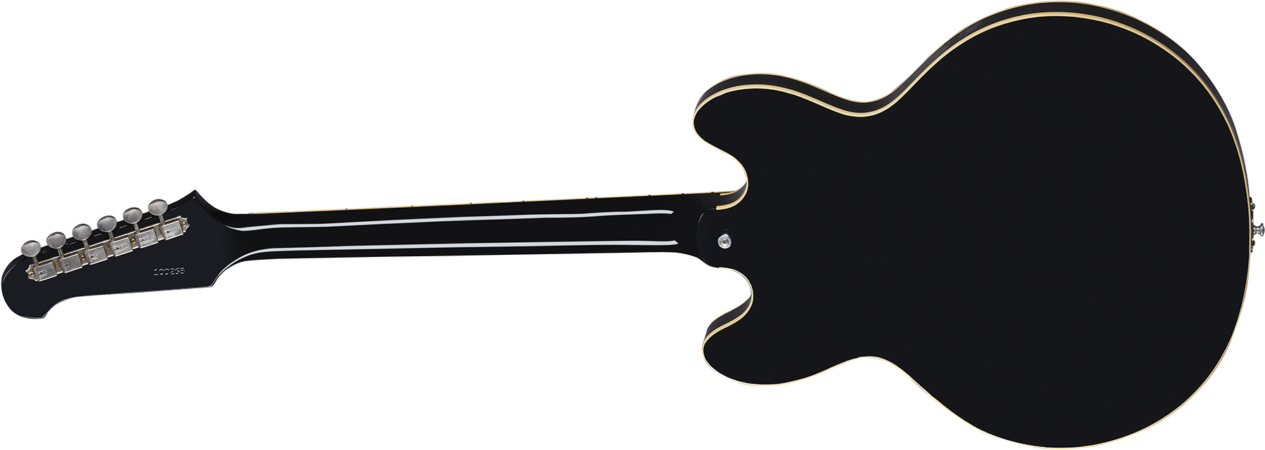 Gibson Custom Shop Murphy Lab Trini Lopez Standard 1964 2h Ht Rw - Ultra Light Aged Ebony - Semi-hollow electric guitar - Variation 1
