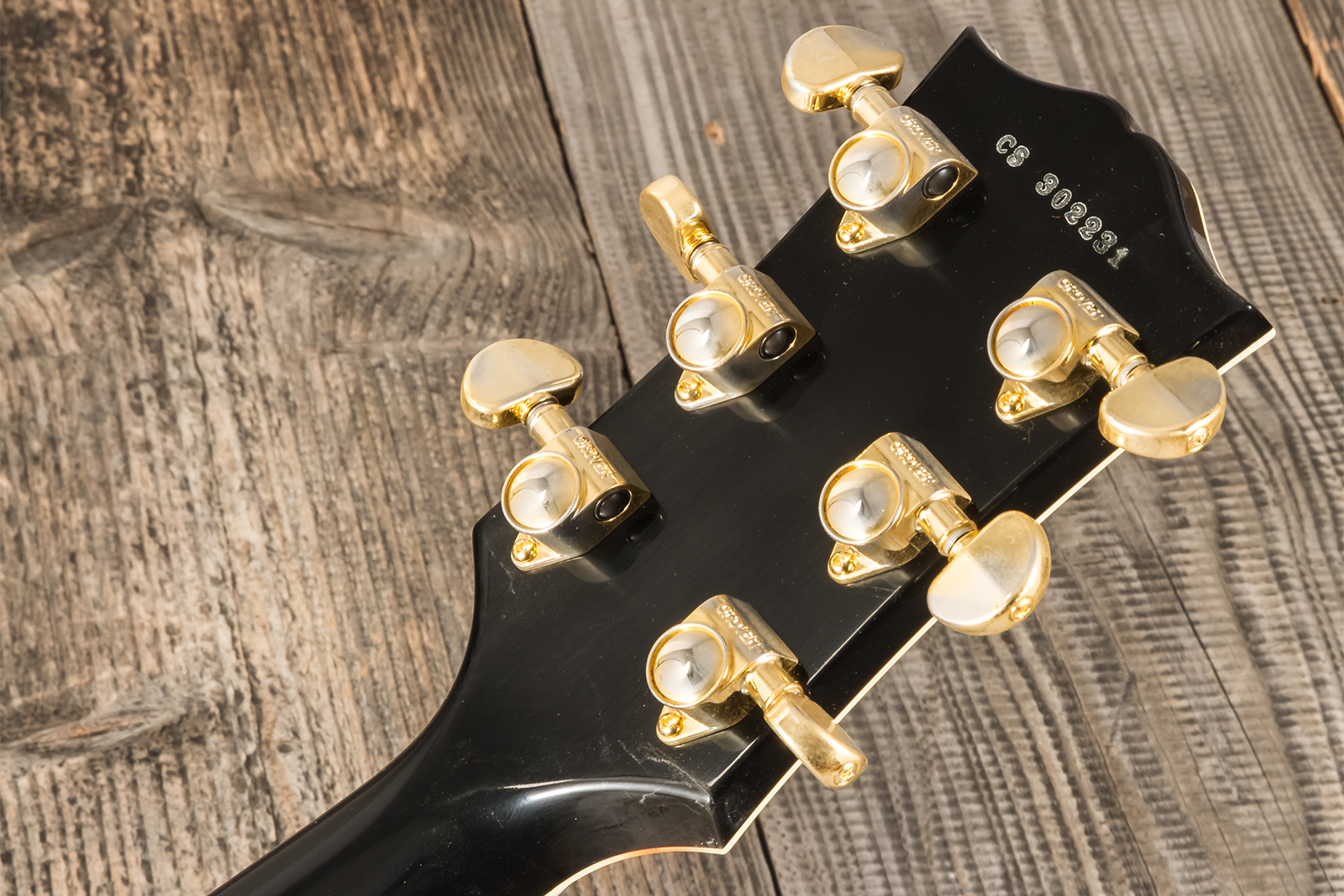 Gibson Custom Shop Peter Frampton Les Paul Custom Phenix Signature 3h Ht Eb - Vos Ebony - Single cut electric guitar - Variation 13