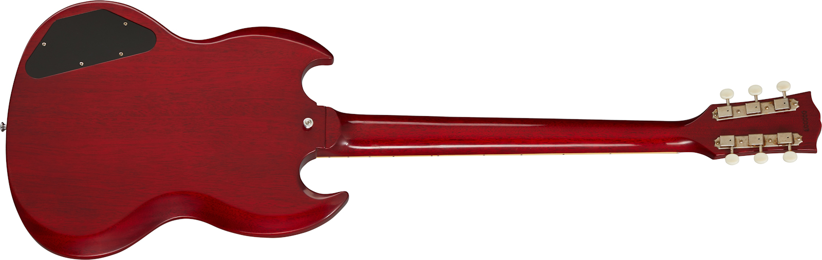 Gibson Custom Shop Sg Special 1963 Reissue 2p90 Ht Rw - Vos Cherry Red - Double cut electric guitar - Variation 1