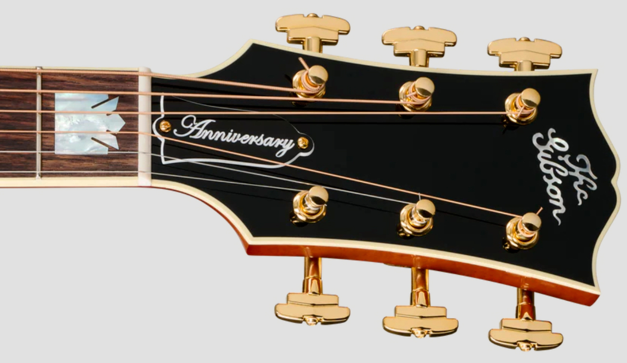 Gibson Custom Shop Sj200 Ann. Ltd Super Jumbo Epicea Erable Rw - Cremona Burst - Folk guitar - Variation 5