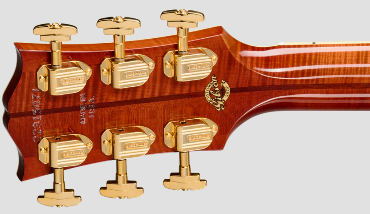 Gibson Custom Shop Sj200 Ann. Ltd Super Jumbo Epicea Erable Rw - Cremona Burst - Folk guitar - Variation 6