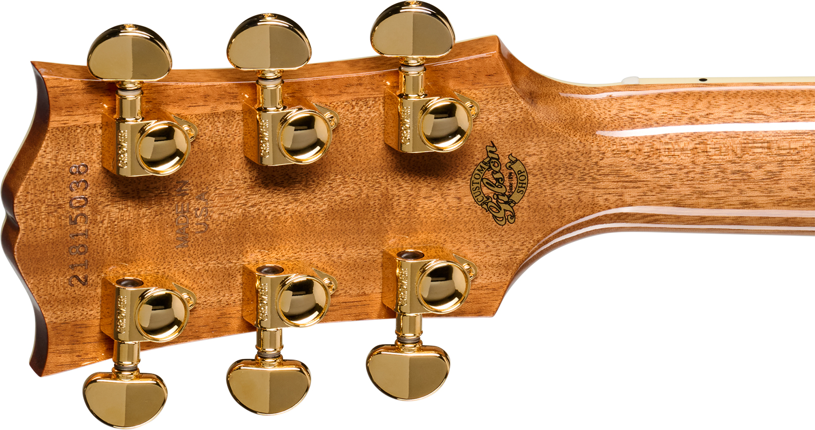 Gibson Custom Shop Sj200 Elegant Koa Artisan Jumbo Epicea Koa Rw - Honey Burst - Folk guitar - Variation 6