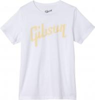 Distressed Gibson Tee Medium - White