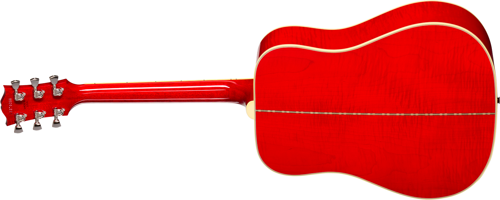 Gibson Dove Original (baggs Hifi Dna) Dreadnought Epicea Erable Rw - Vintage Cherry Sunburst - Folk guitar - Variation 1