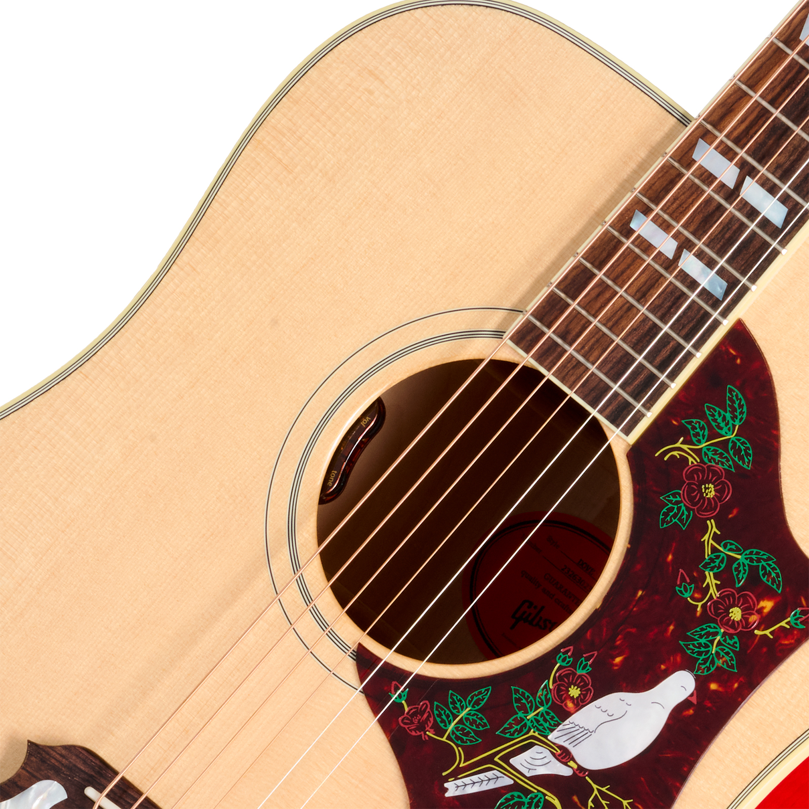 Gibson Dove Original (baggs Hifi Dna) Dreadnought Epicea Erable Rw - Antique Natural - Folk guitar - Variation 2