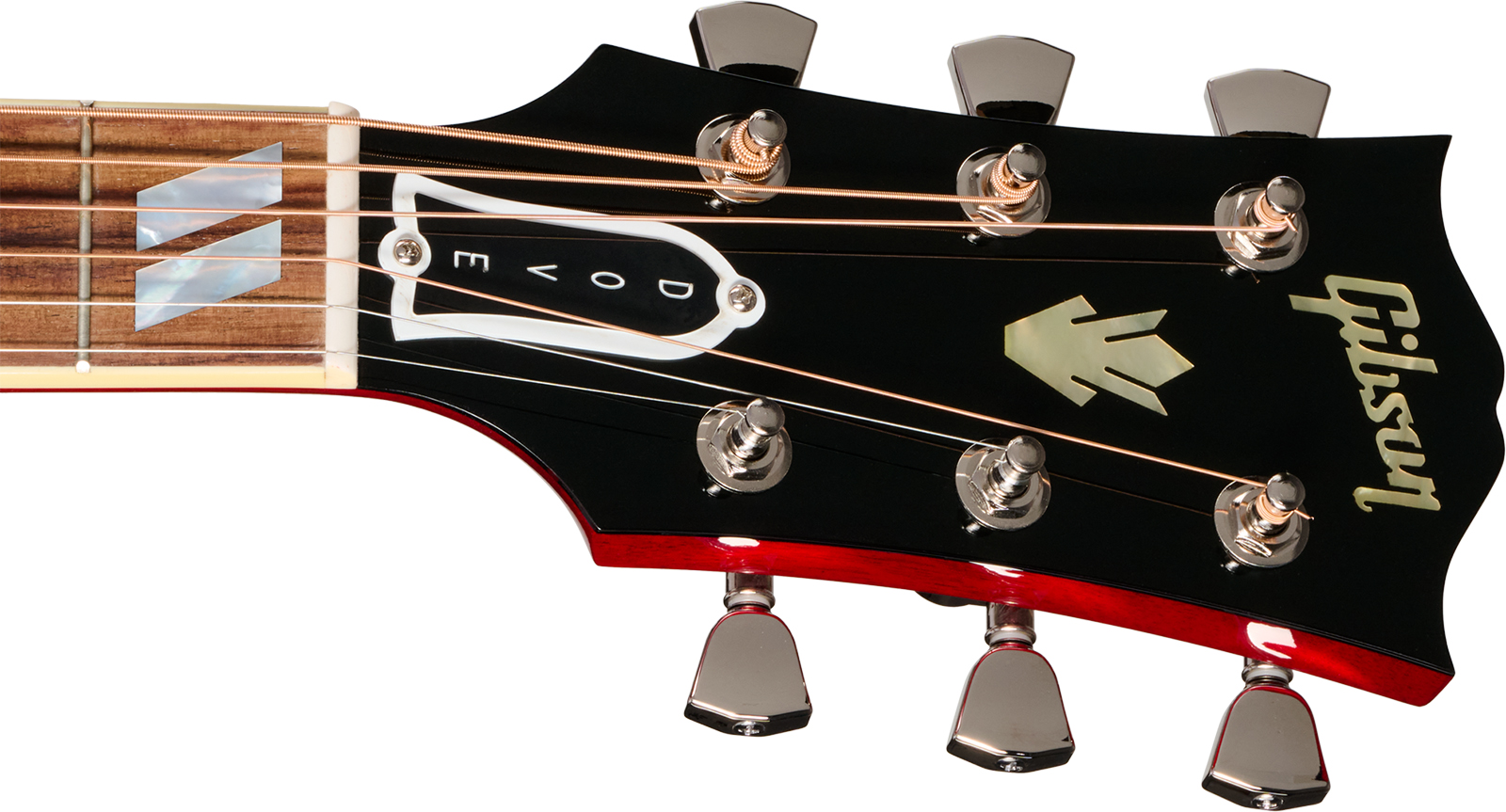 Gibson Dove Original (baggs Hifi Dna) Dreadnought Epicea Erable Rw - Vintage Cherry Sunburst - Folk guitar - Variation 3