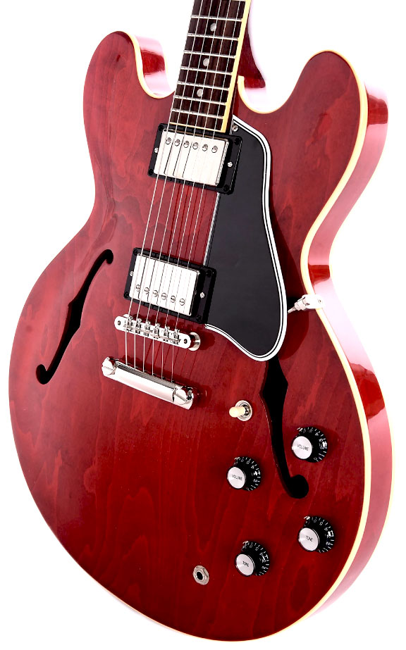 Gibson Es-335 1961 Kalamazoo Historic 2019 2h Ht Rw - Gloss Sixties Cherry - Semi-hollow electric guitar - Variation 2