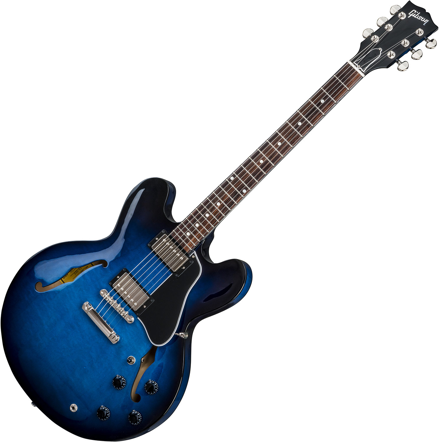 Gibson ES335 DOT 2018 blues burst Semihollow electric guitar blue