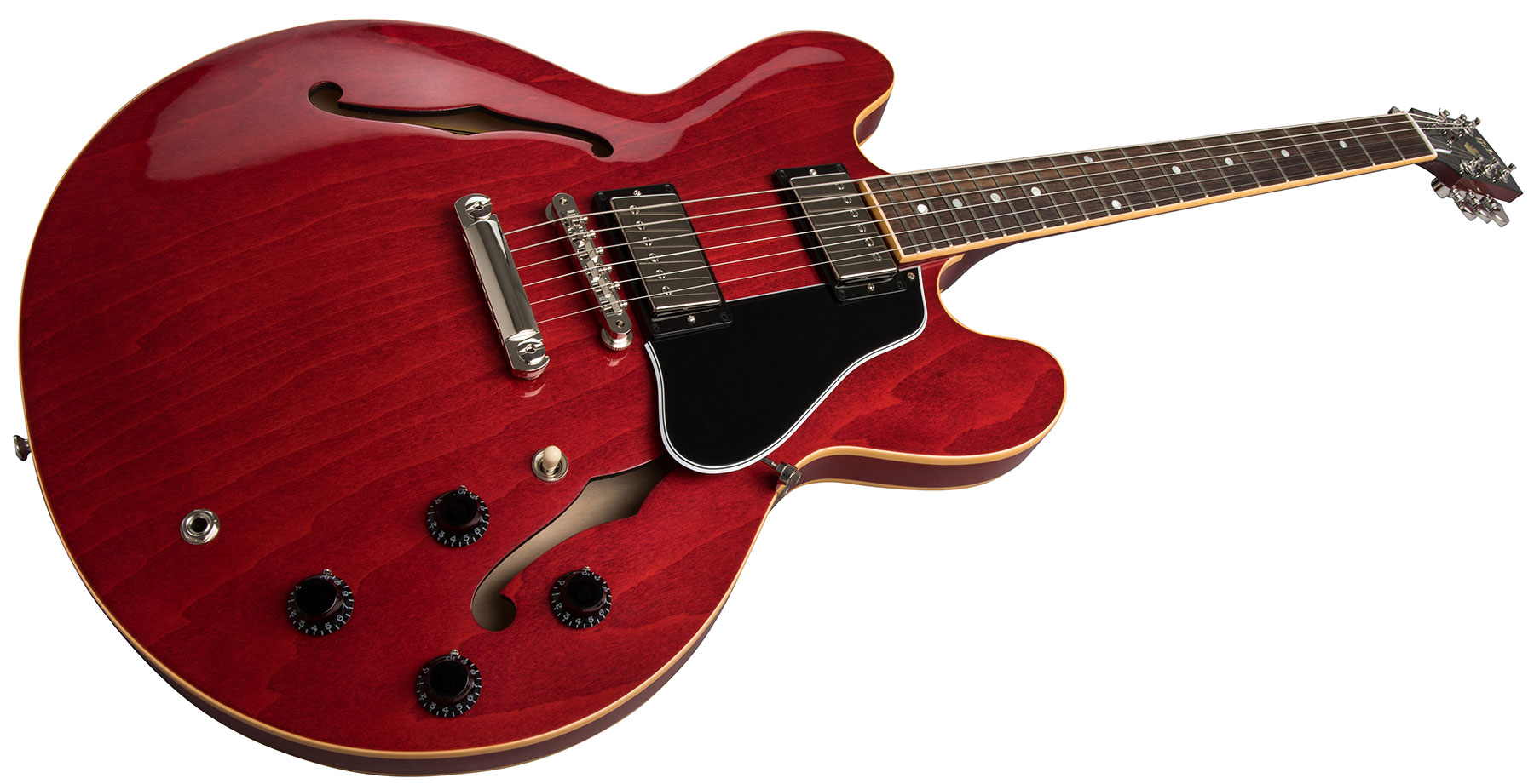 Gibson Es-335 Dot 2019 Hh Ht Rw - Antique Faded Cherry - Semi-hollow electric guitar - Variation 1