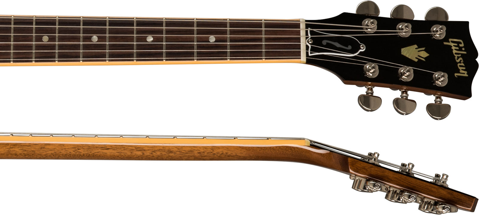 Gibson Es-335 Dot 2019 Hh Ht Rw - Dark Natural - Semi-hollow electric guitar - Variation 3