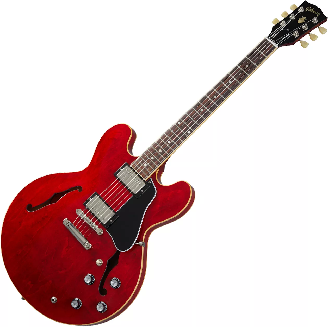 Gibson ES-335 2020 - sixties cherry red Semi-hollow electric guitar