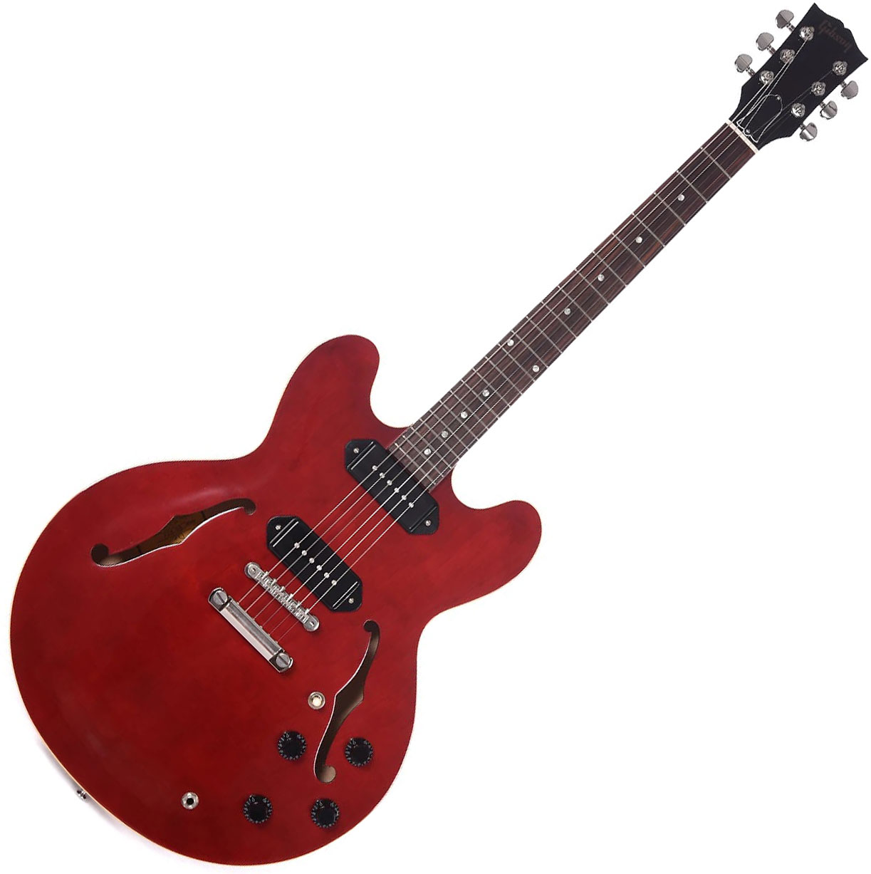 Gibson ES335 DOT P90 wine red Semihollow electric guitar red