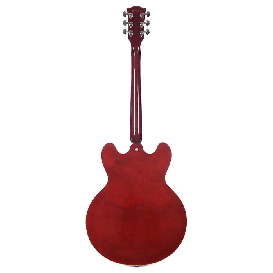 Gibson Es-335 Dot P-90 2019 Ht Rw - Wine Red - Semi-hollow electric guitar - Variation 1