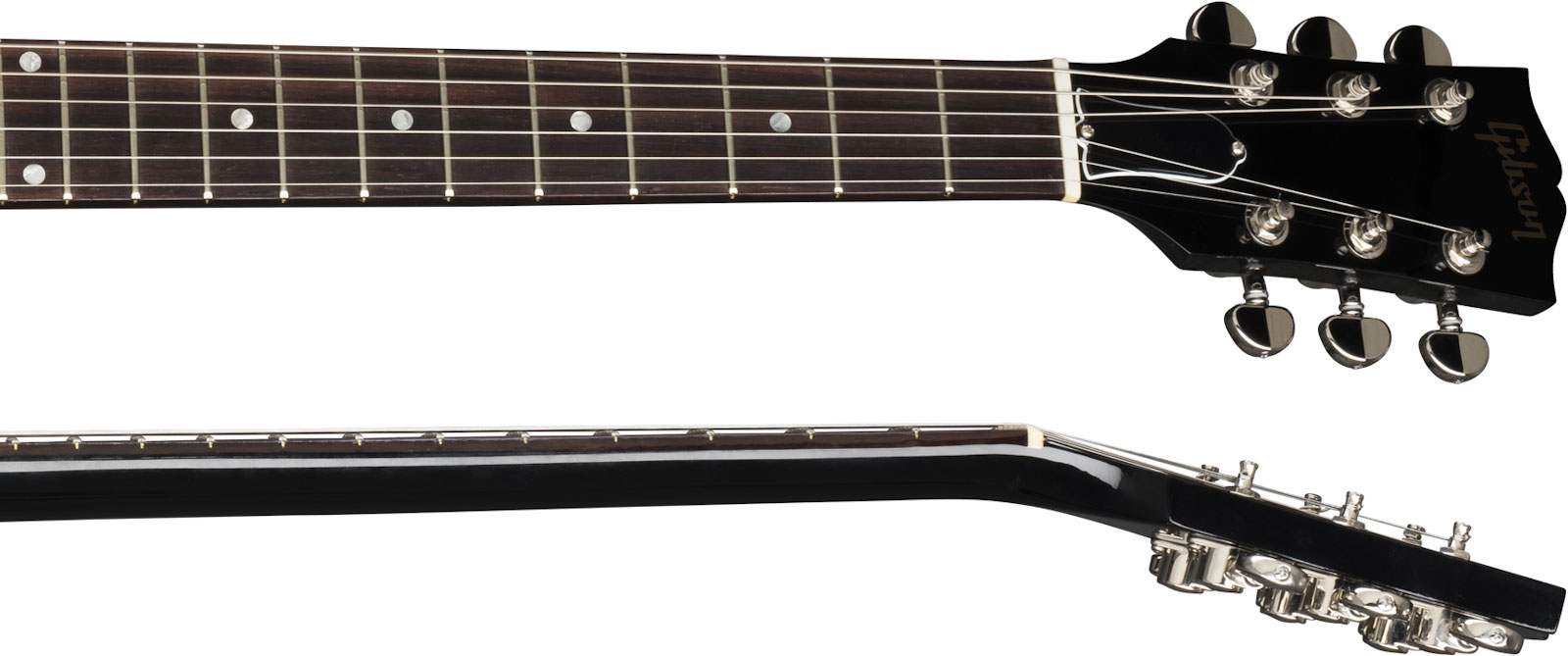 Gibson Es-335 Dot P-90 2019 Ht Rw - Ebony - Semi-hollow electric guitar - Variation 3