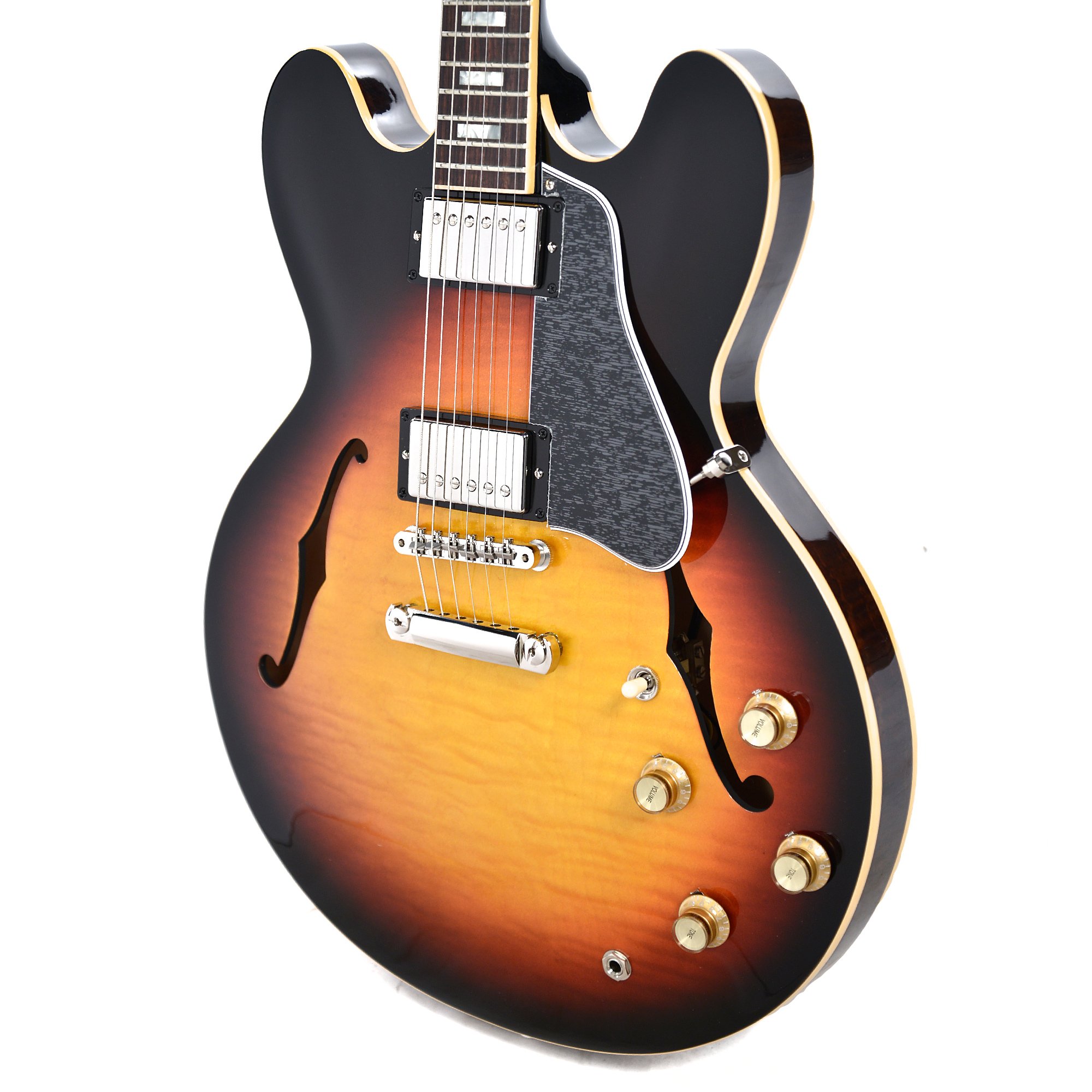 Gibson Es-335 Figured 2018 Ltd - Antique Sunset Burst - Semi-hollow electric guitar - Variation 2