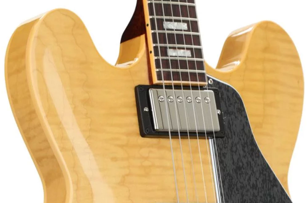 Gibson Es-335 Figured 2018 Ltd 2h Ht Rw - Dark Vintage Natural - Semi-hollow electric guitar - Variation 1