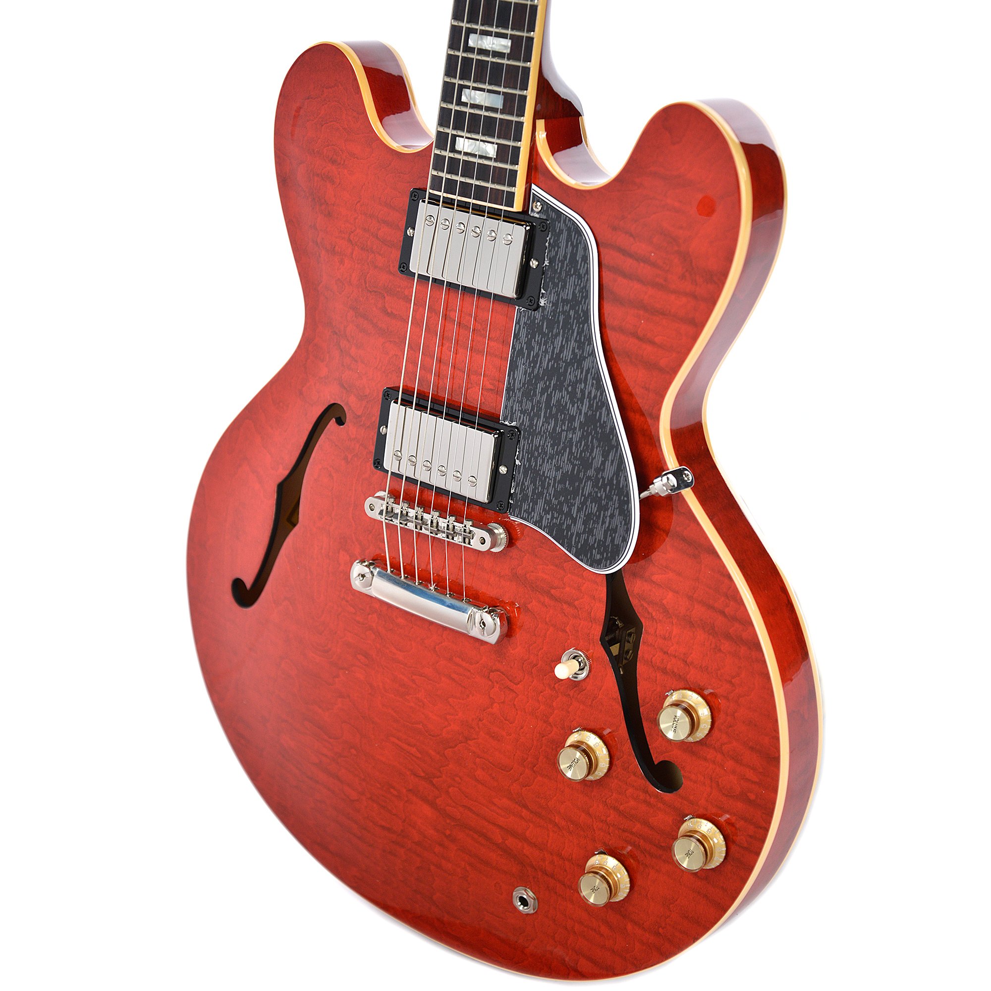 Gibson Es-335 Figured 2018 Ltd - Antique Sixties Cherry - Semi-hollow electric guitar - Variation 2