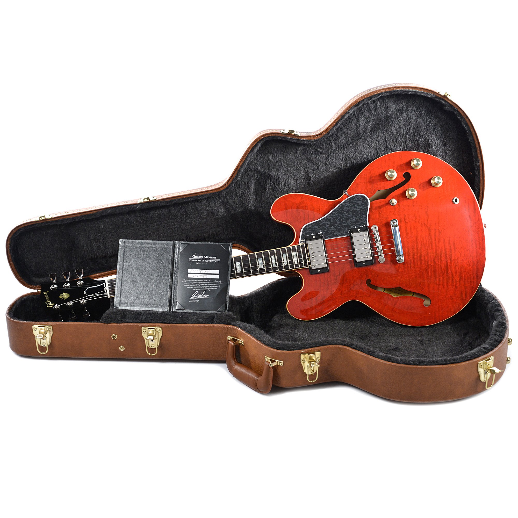 Gibson Es-335 Figured 2018 Ltd - Antique Sixties Cherry - Semi-hollow electric guitar - Variation 5