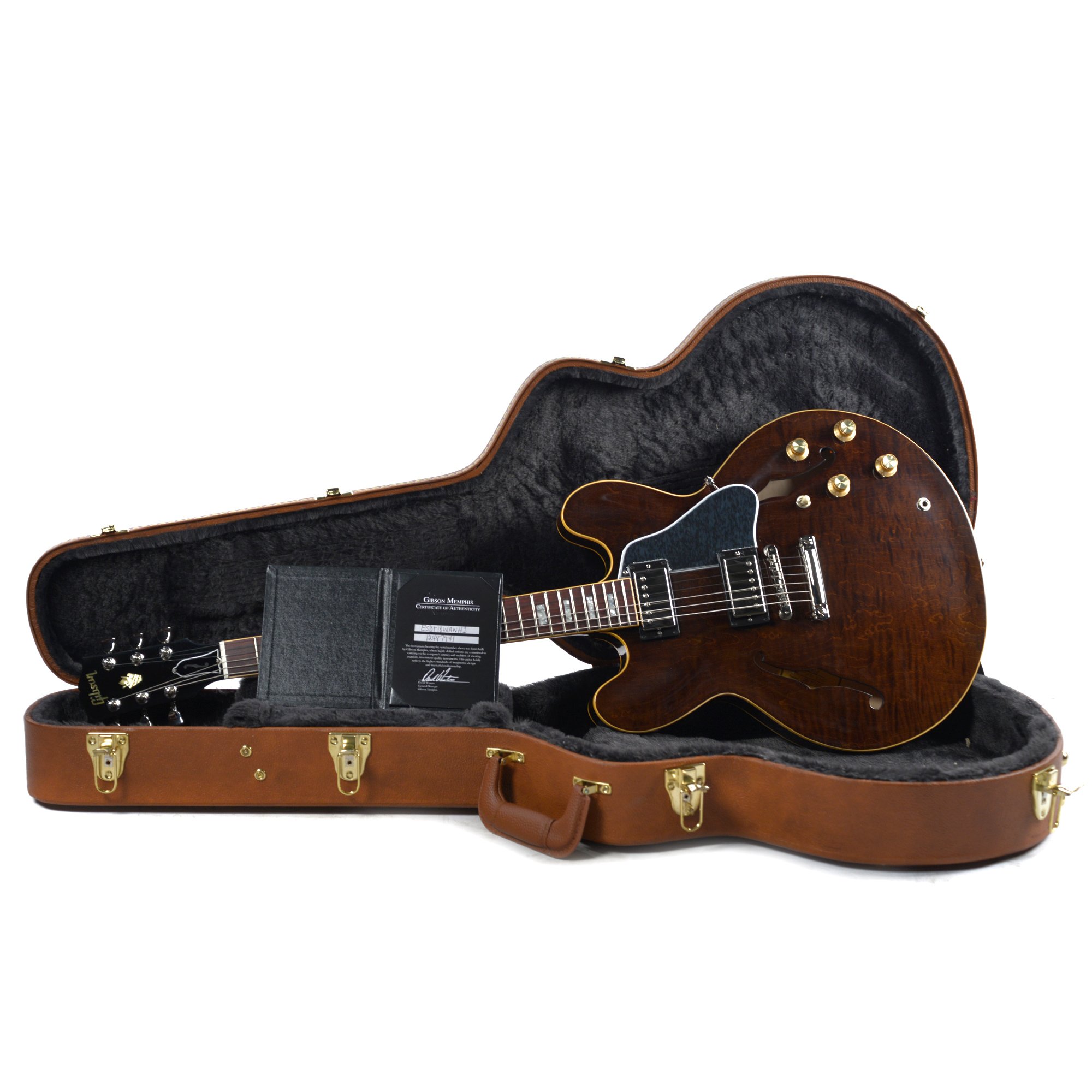 Gibson Es-335 Figured 2018 Ltd - Antique Walnut - Semi-hollow electric guitar - Variation 5