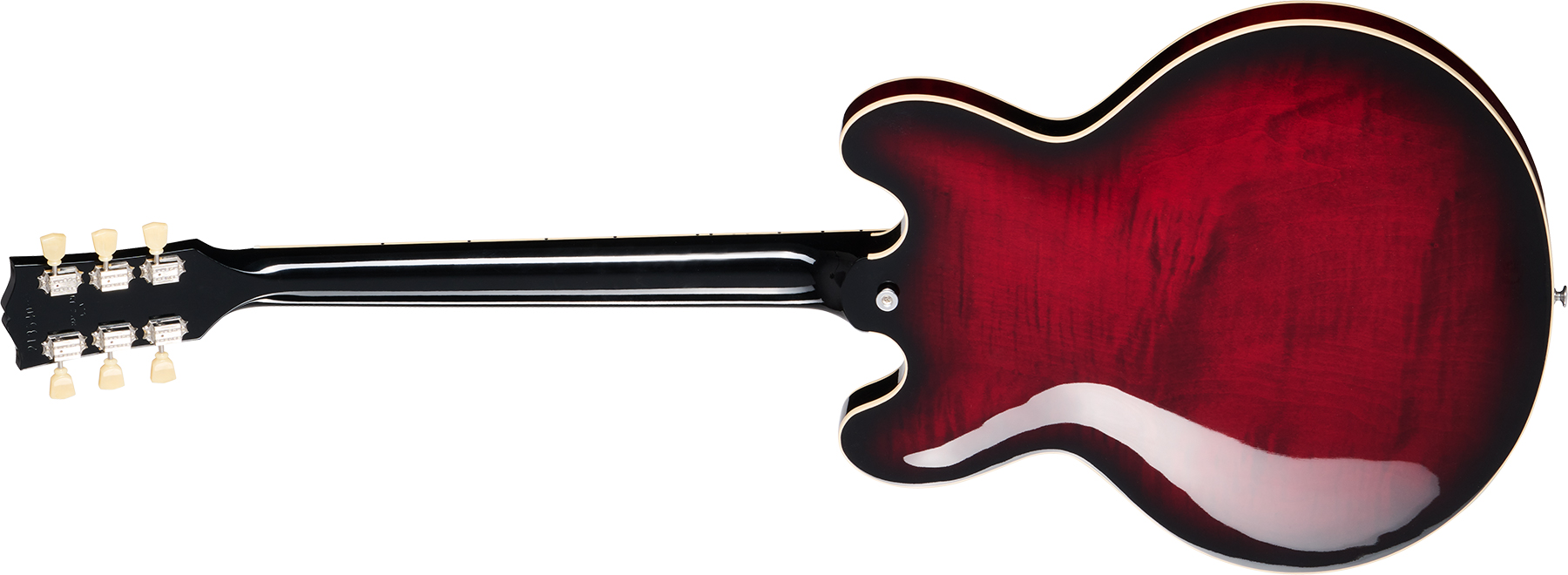 Gibson Es-335 Figured Original Custom Color 2h Ht Rw - Blood Moon Burst - Semi-hollow electric guitar - Variation 1