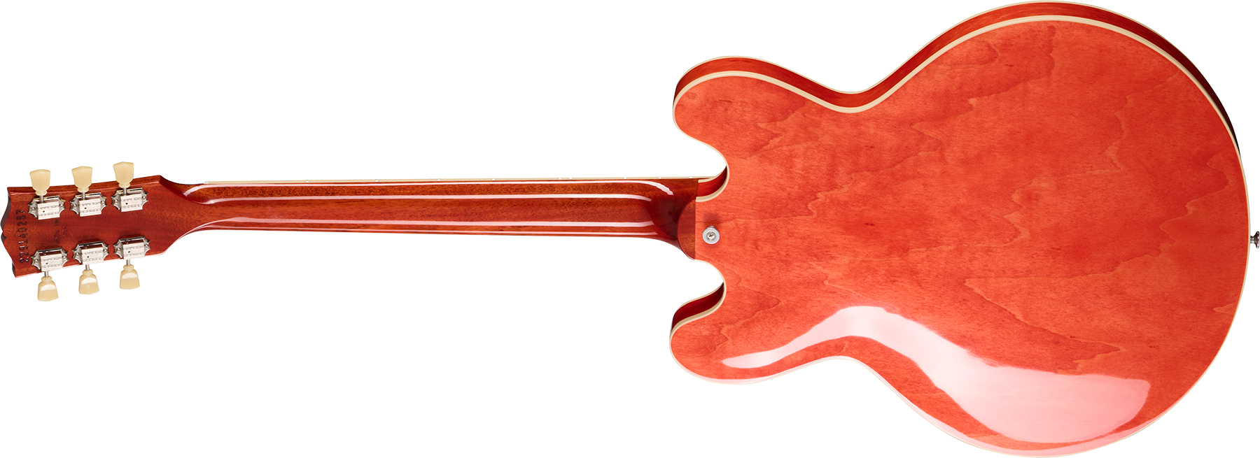 Gibson Es-335 Original Custom Color 2h Ht Rw - Watermelon - Semi-hollow electric guitar - Variation 1