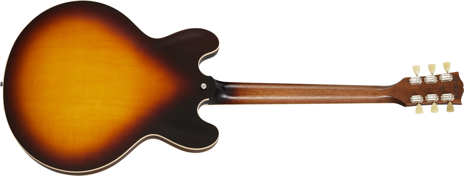 Gibson Es-335 Satin Modern 2020 2h Ht Rw - Satin Vintage Sunburst - Semi-hollow electric guitar - Variation 1