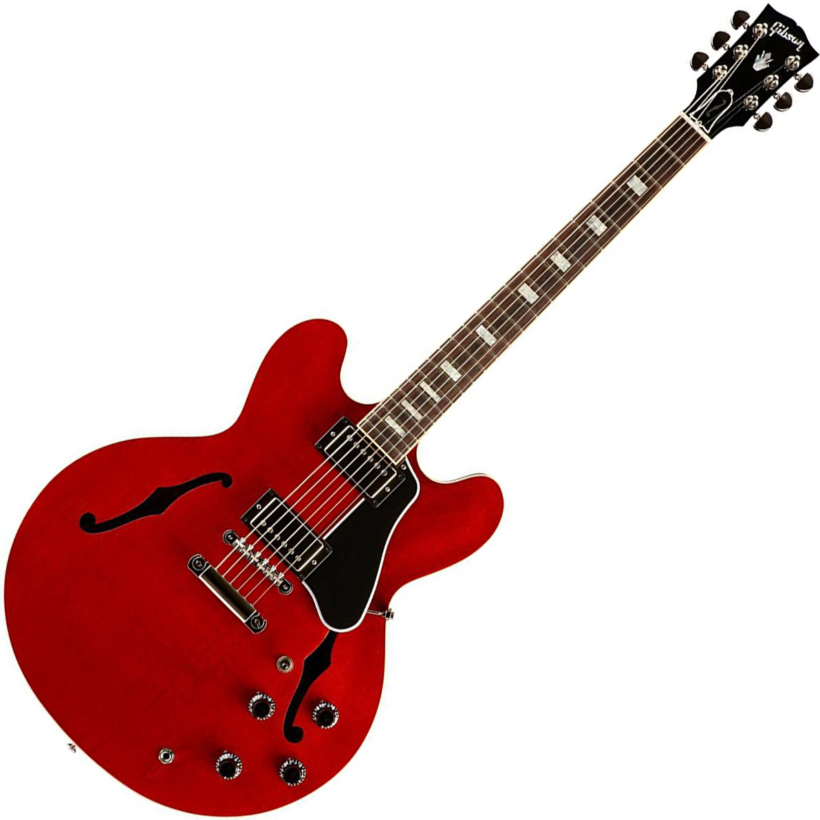 Gibson ES335 + DR44WL Combo sixties cherry Hollowbody electric