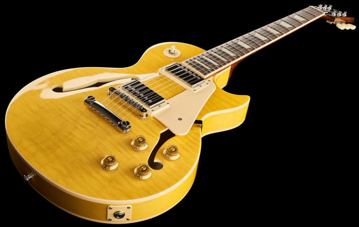 Gibson Es-les Paul 2016 - Trans Amber - Semi-hollow electric guitar - Variation 1