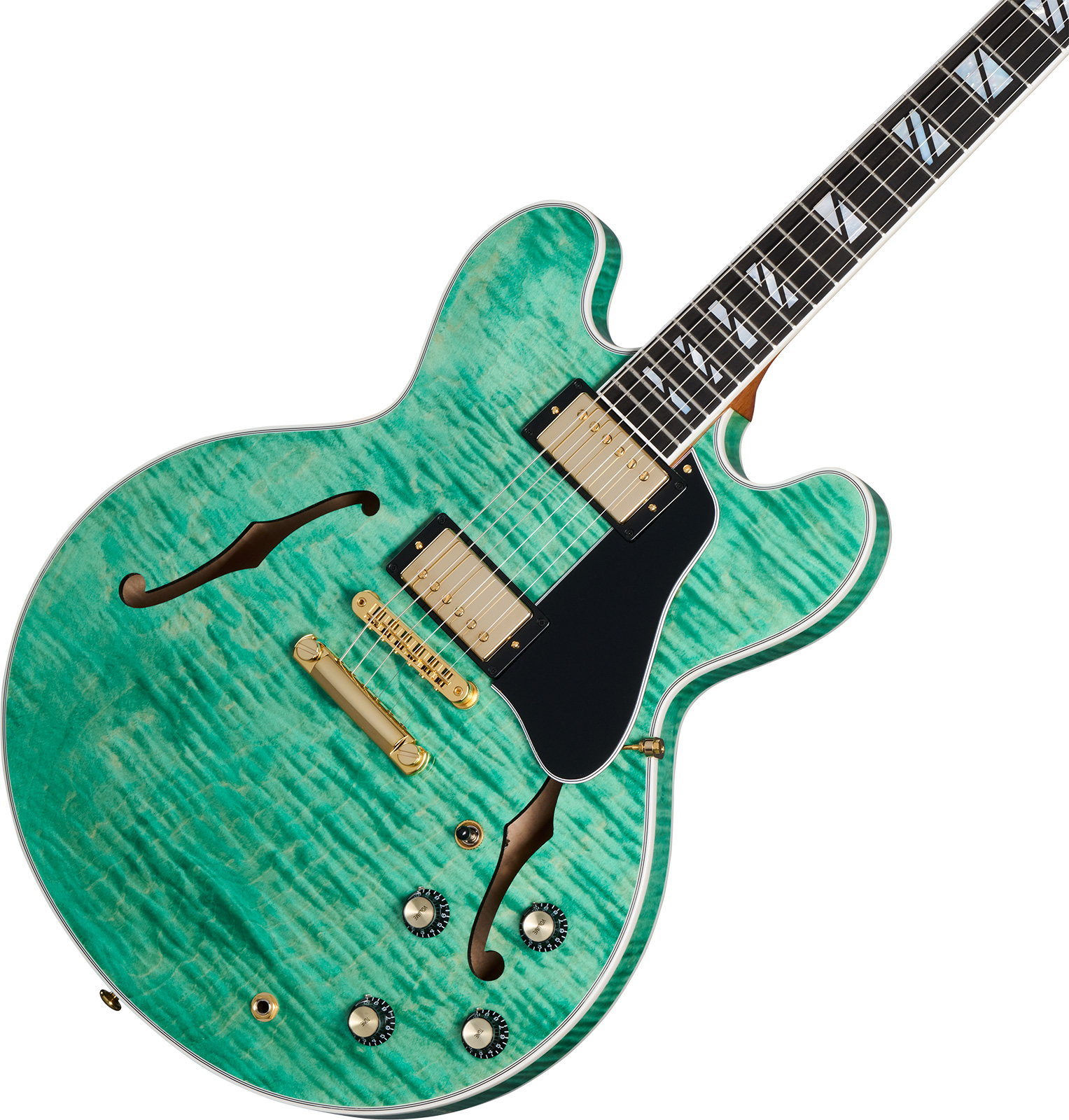 Gibson Es Supreme 2h Ht Eb - Seafoam Green - Semi-hollow electric guitar - Variation 3