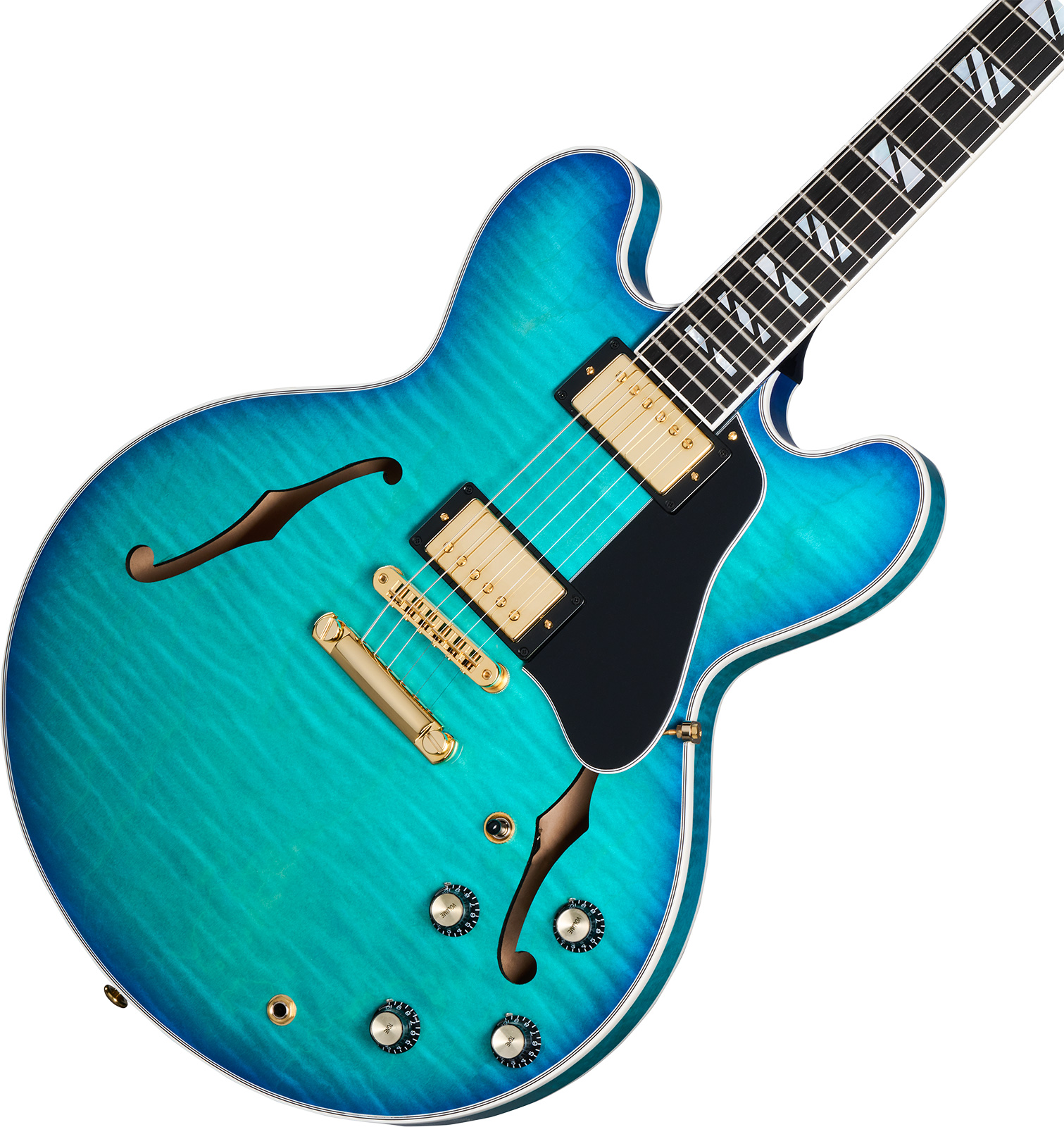 Gibson Es Supreme 2h Ht Eb - Blueberry Burst - Semi-hollow electric guitar - Variation 3