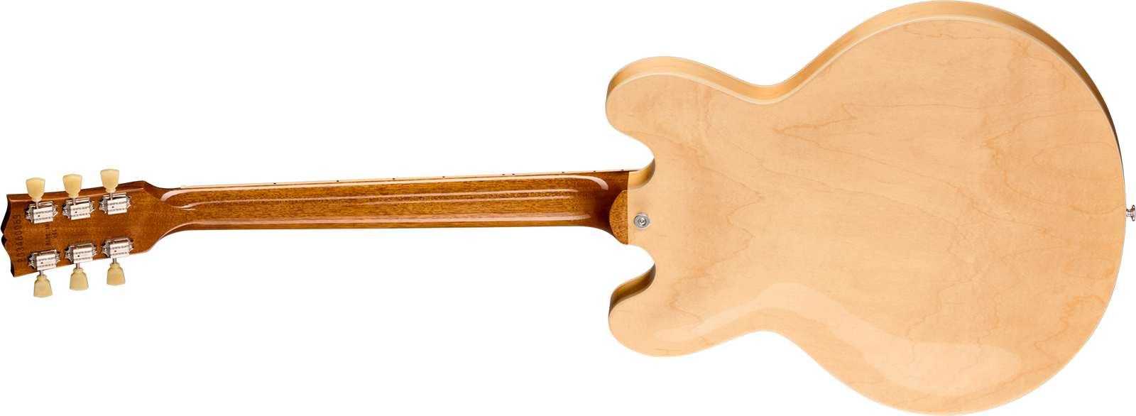 Gibson Es335 50s Usa 2h Ht Rw - Vintage Natural - Semi-hollow electric guitar - Variation 1