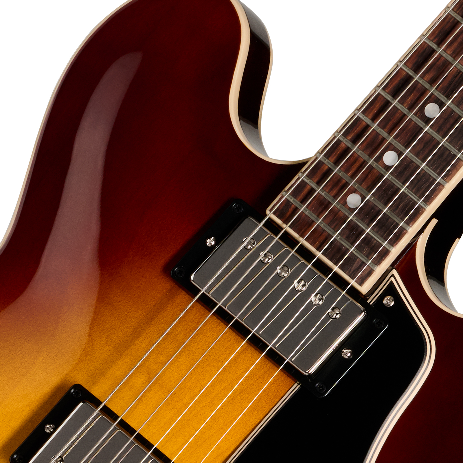 Gibson Es335 50s Usa 2h Ht Rw - Vintage Tobacco Burst - Semi-hollow electric guitar - Variation 2