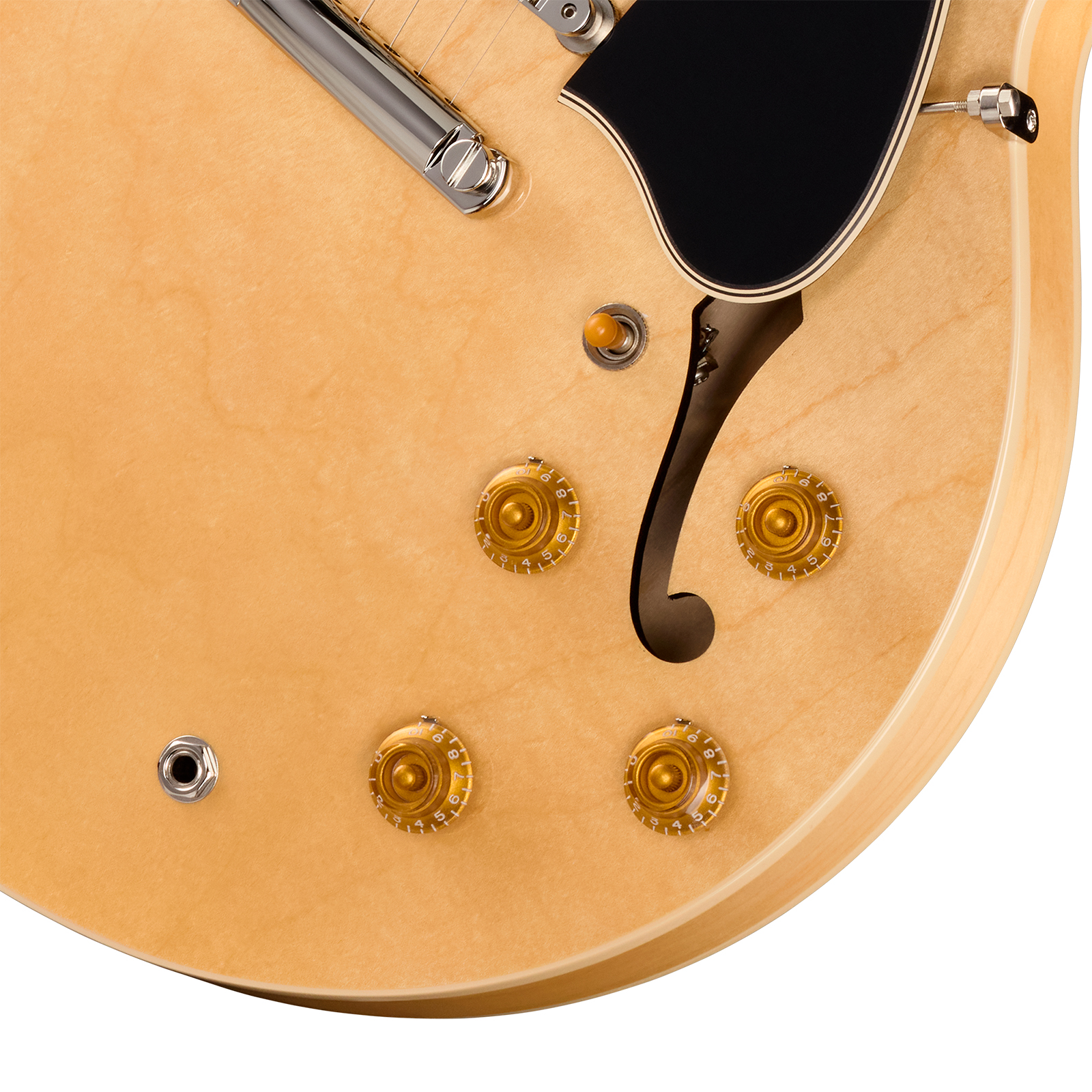 Gibson Es335 50s Usa 2h Ht Rw - Vintage Natural - Semi-hollow electric guitar - Variation 3