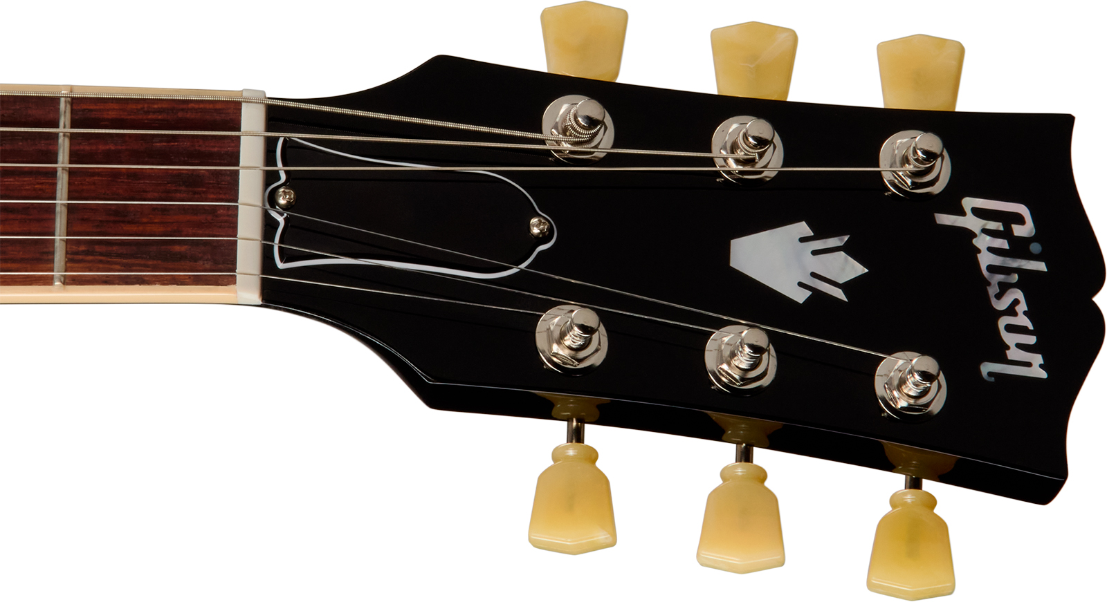 Gibson Es335 50s Usa 2h Ht Rw - Ebony - Semi-hollow electric guitar - Variation 4