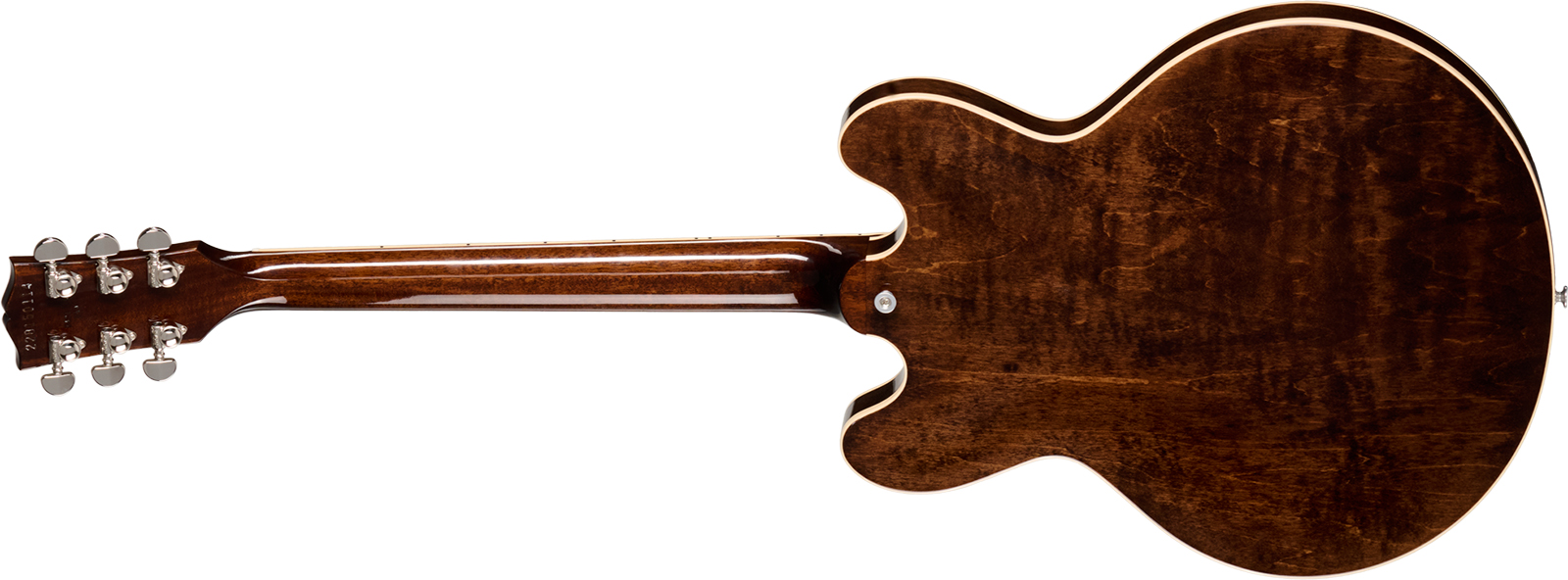 Gibson Es335 60s Usa 2h Ht Rw - Dark Walnut - Semi-hollow electric guitar - Variation 1